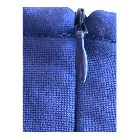 Trina Turk Royal Blue Colorblock‎ Sheath Dress | Size 6 - Picture 6 of 7